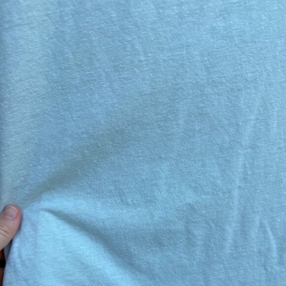 J. Crew Short Sleeve Boatneck T-Shirt with Pop Trim in Classic Mint | Medium - Picture 5 of 5